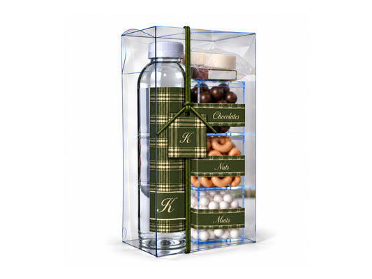 Green Plaid Welcome Box