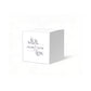 Leaf Design Favor Box, 2 x 2 inches, Colors Available. Optional matching ribbon.