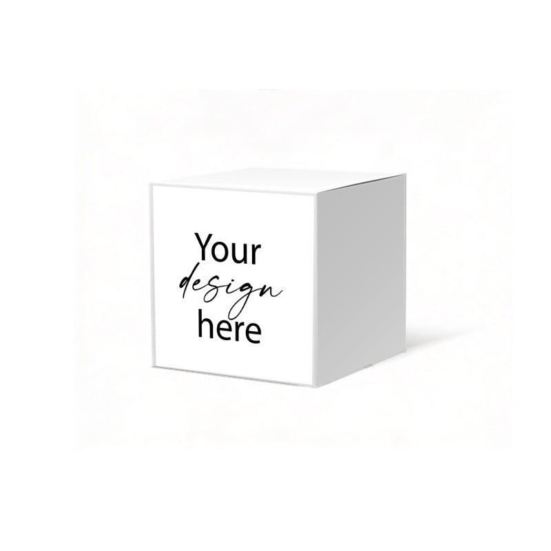 Your Design Favor Box, 2 x 2 inches, Colors Available. Optional matching ribbon.