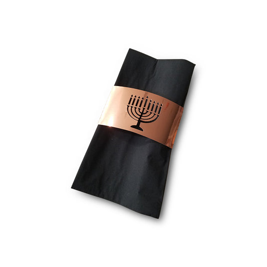 Menorah Napkin Band, available in color of your choice