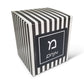 Striped Upsherin Box with Personalized Label
