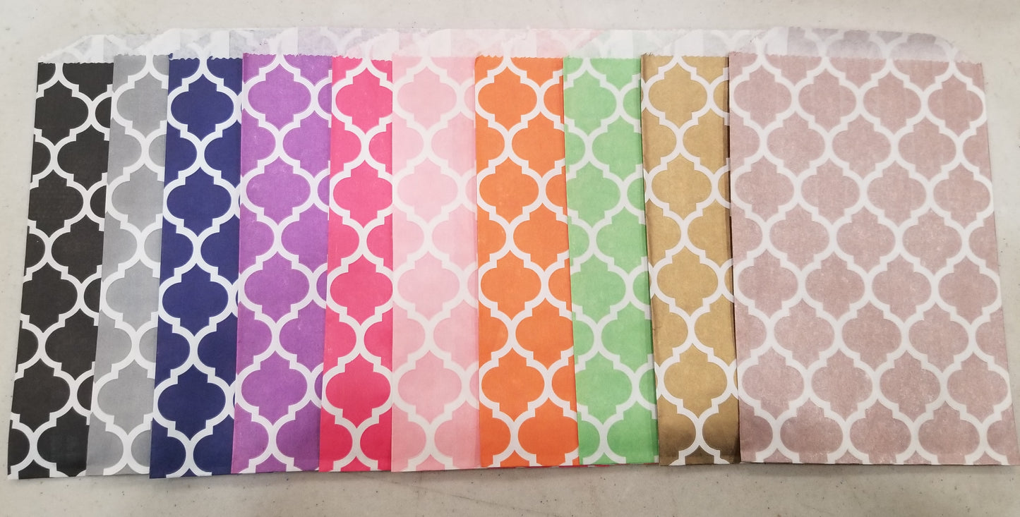 Casablanca Pattern Paper Goodie Bags