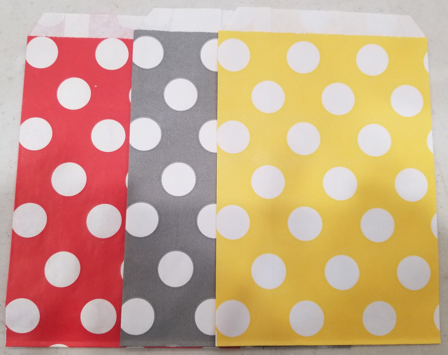 Polka Dot Paper Goodie Bags