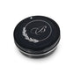 Black Round Mint Tin with wreath design (Contents not included)