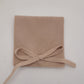 White Mini Pidyon Haben Personalized Suede Pouch (Also available in tan or black)
