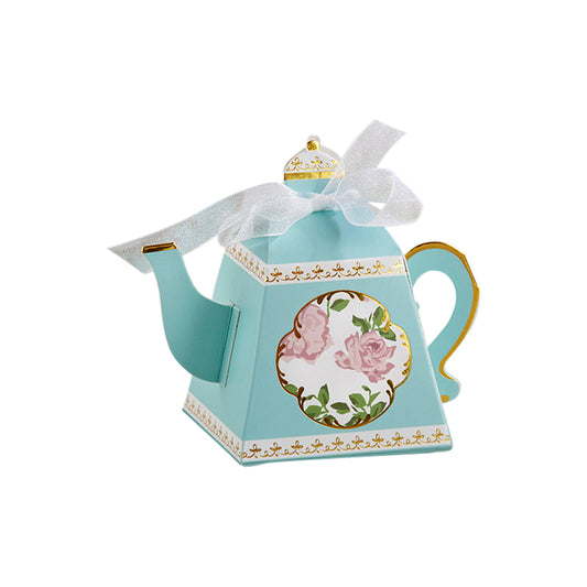 Tea Time Whimsy Teapot Favor Box