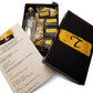 Black & Gold Brushstroke Design Welcome Package
