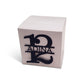 Number 12 Themed Personalized Bas Mitzvah Favor Box. Color Options Available