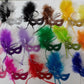 2.25" Masquerade Masks (17 Colors Available) Set of 12.