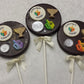 Personalized Chanukah 3D Chocolate Lollipops