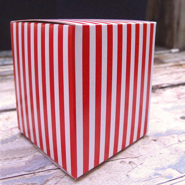 Striped Upsherin Box with Personalized Label