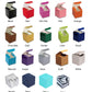 Zebra Print Tuck Top 3x3 Upsherin Box with Personalized Label
